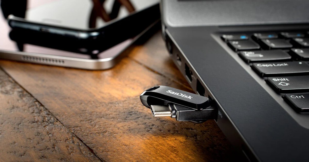 SanDisk Dual Drive SDDDC3 TYPE C - Mendukung Dual Drive