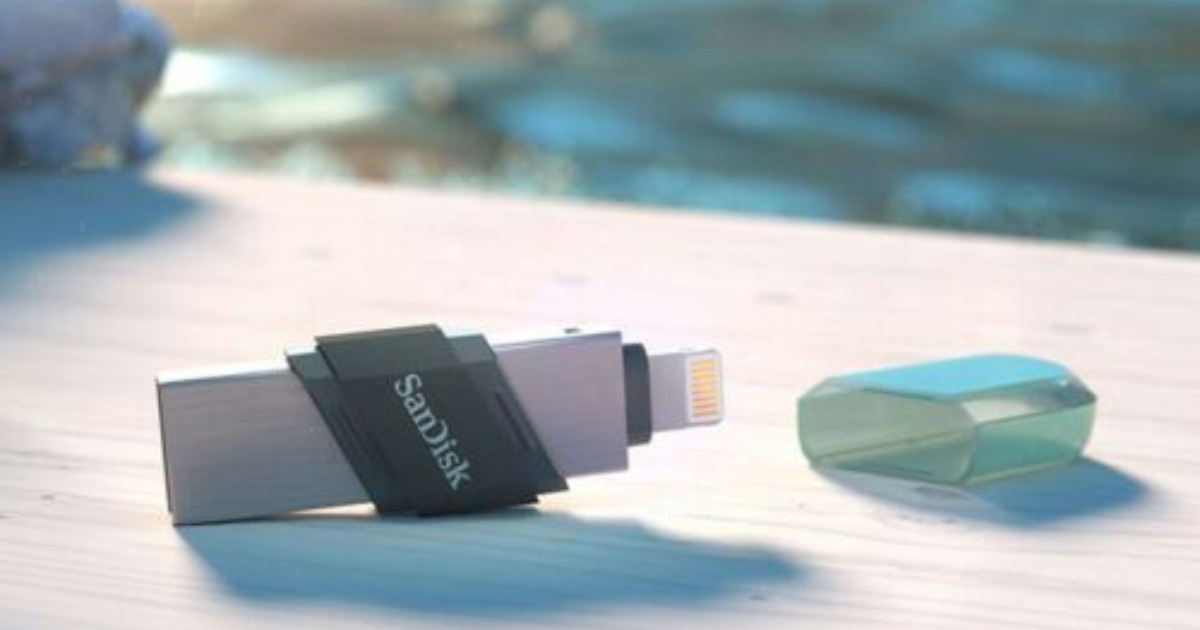 SanDisk iXpand Flash Drive Flip - Transfer Data Lebih Cepat