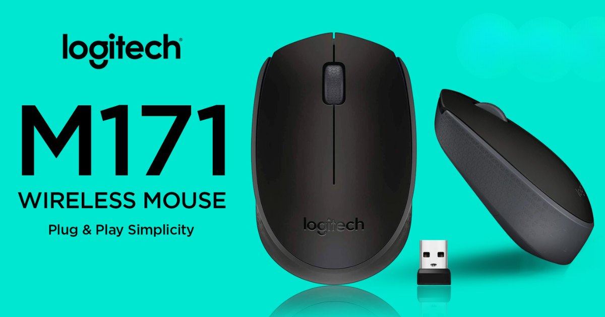 Wireless Mouse Logitech M171 - Pengoperasian yang Mudah dan Cepat