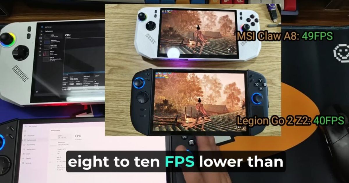 Chipset, Performa, dan Memori Lenovo Legion Go 2 vs MSI Claw A8