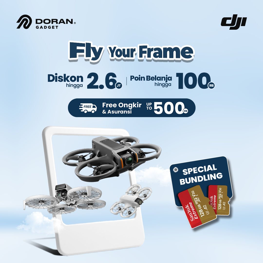 DJI FLY YOUR FRAME - 1080 x 1080