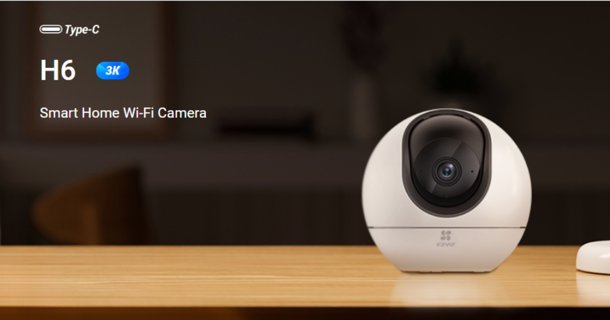 EZVIZ H6 5MP CCTV - Header