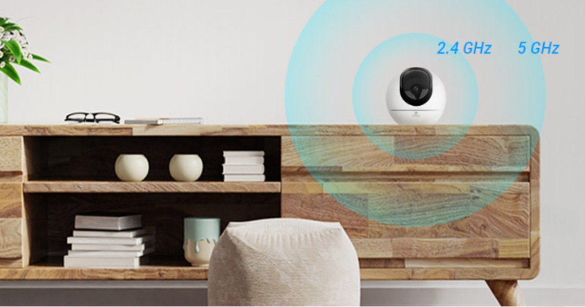 EZVIZ H6 5MP CCTV - Koneksi Stabil