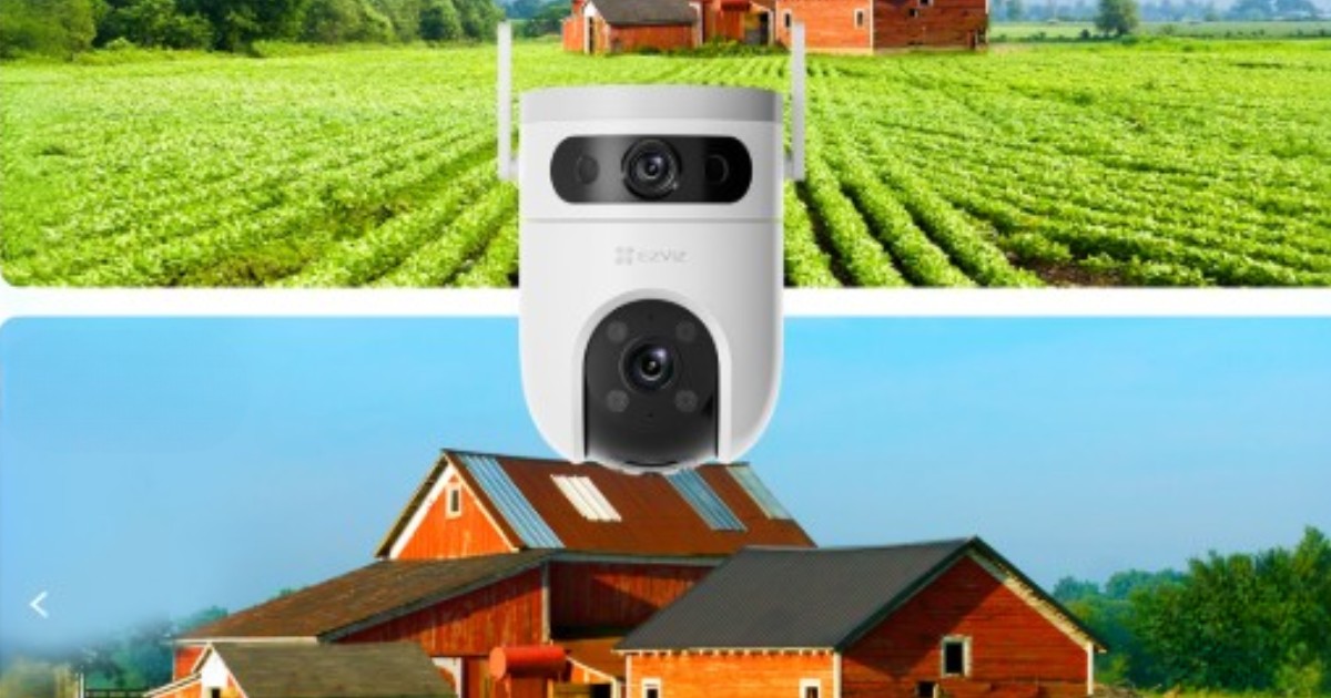 Ezviz H9c Dual-Lens 2K 3MP - Atur View Sesuai Kebutuhan
