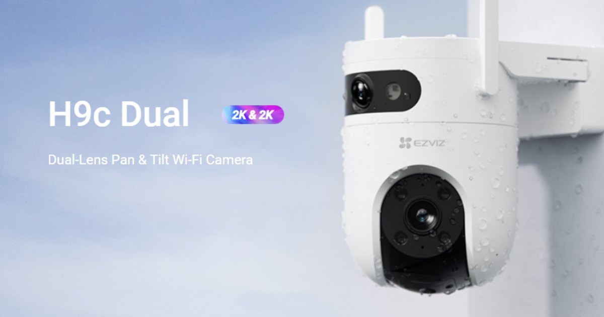 Ezviz H9c Dual-Lens 2K 3MP - Header