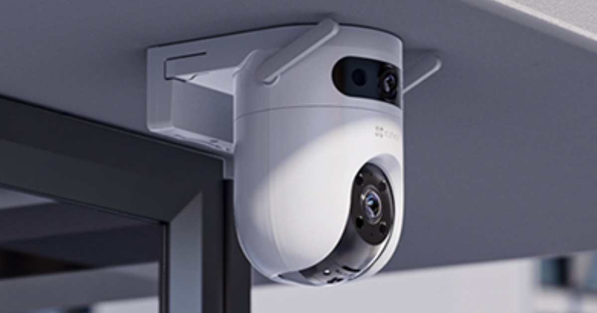 Ezviz H9c Dual-Lens 2K 3MP - Pasang Sesuai Kebutuhan