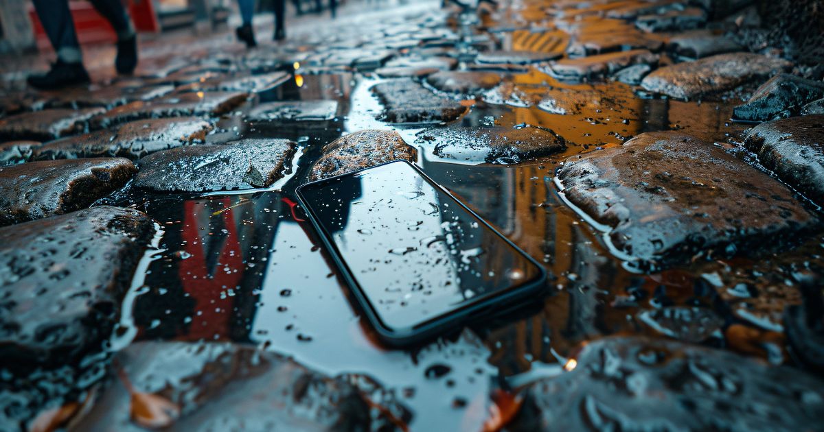 Kebiasaan Kena Air yang Bikin HP Cepat Rusak