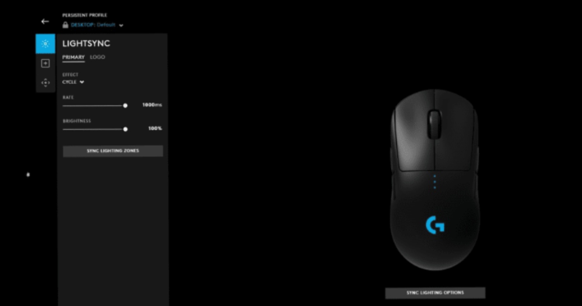 Logitech G Pro Wireless - Simpan Preferensi di Onboard Memory