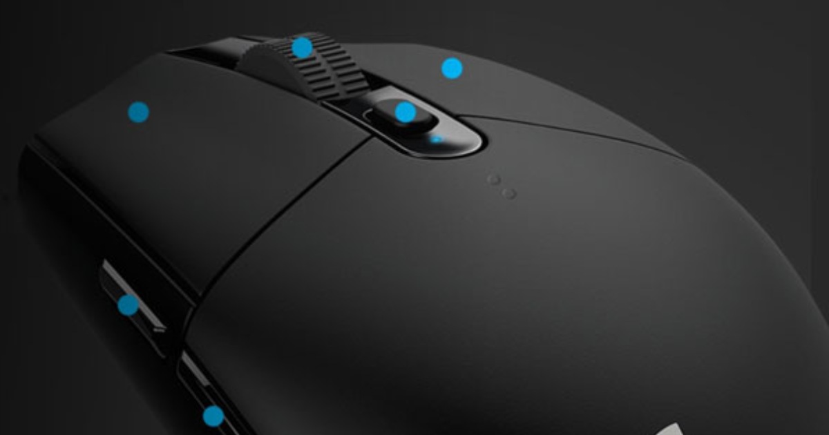 Logitech G304 - Enam Tombol yang Bisa Diprogram
