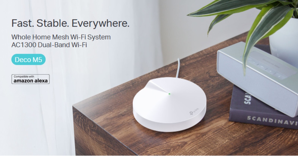 TP-LINK Deco M5 AC1300 - Header