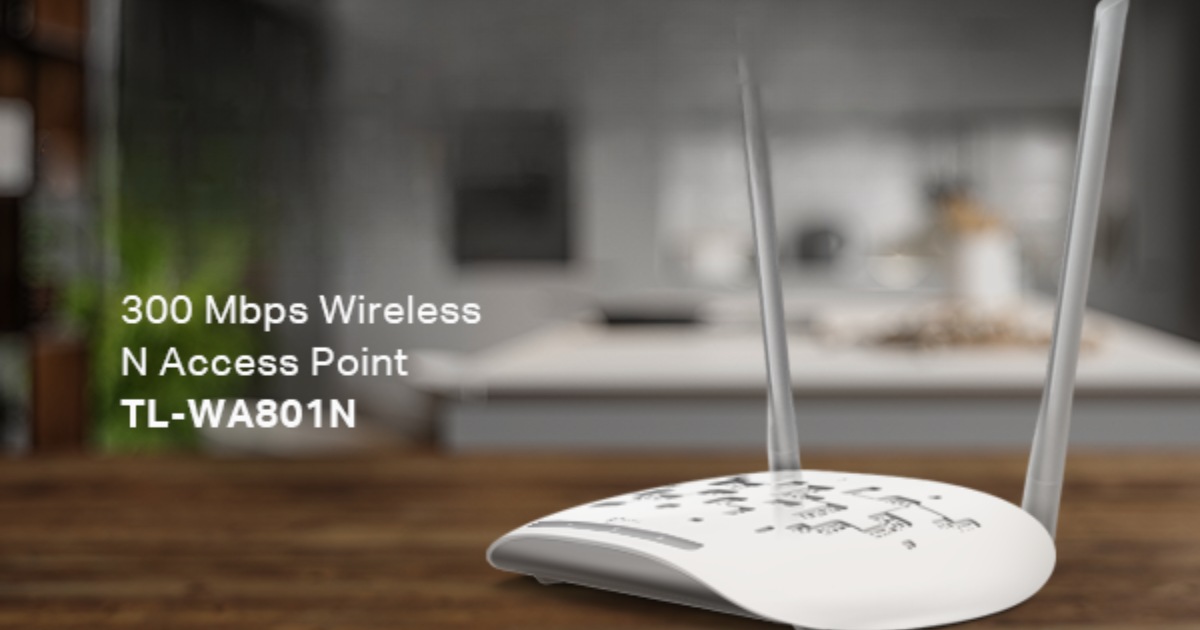 TP-Link WA801N - Header