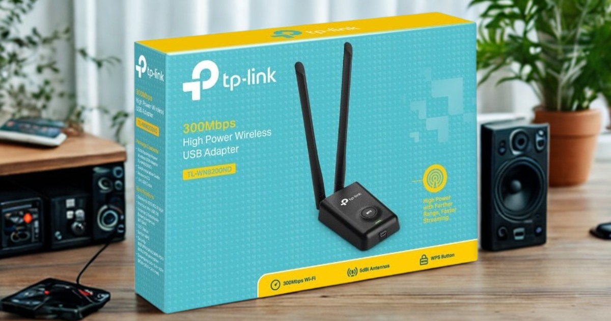 TP-Link WN8200ND - Desain Praktis