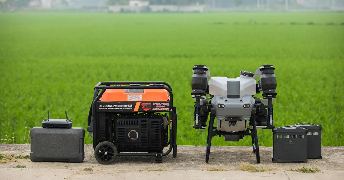 DJI D12000iEP - Penggunaan Bahan Bakar Lebih Hemat