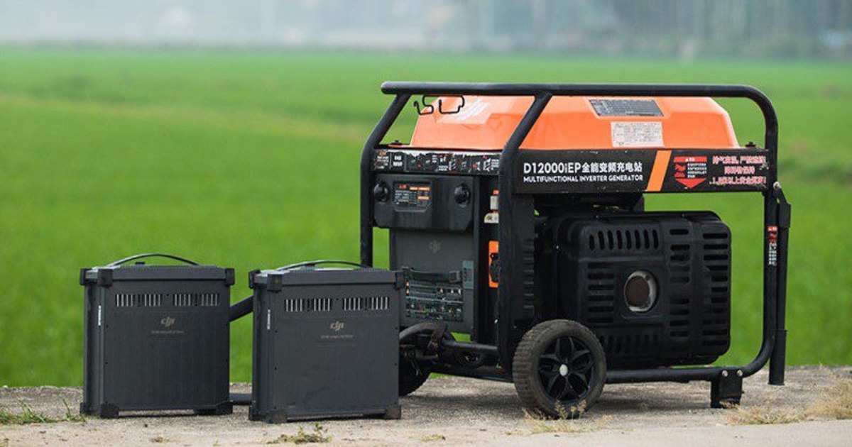 DJI D12000iEP - Pengisian Daya Ultra Cepat