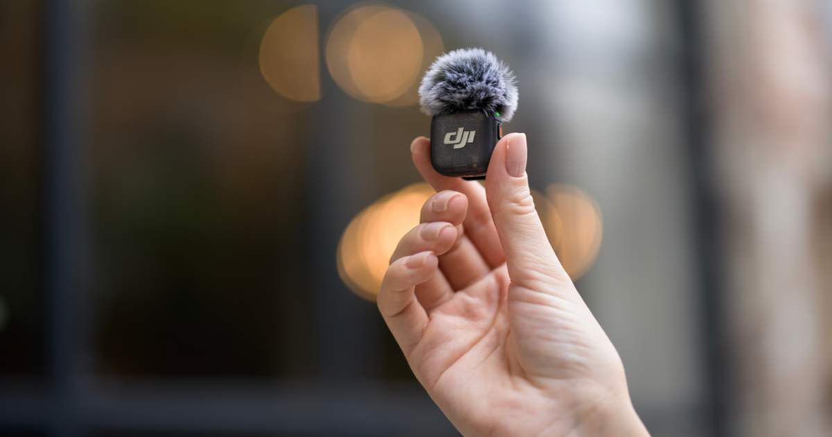 DJI Mic 3 - Dua Level Peredam Kebisingan