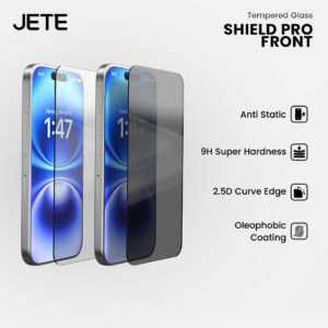 Tempered Glass JETE Shield Pro for iPhone 17 / iPhone 16 Series