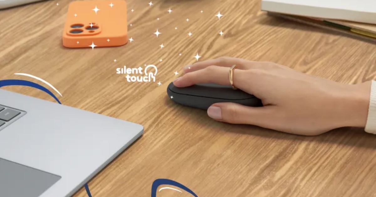 _Logitech M350S Pebble Mouse 2 - Klik yang Senyap