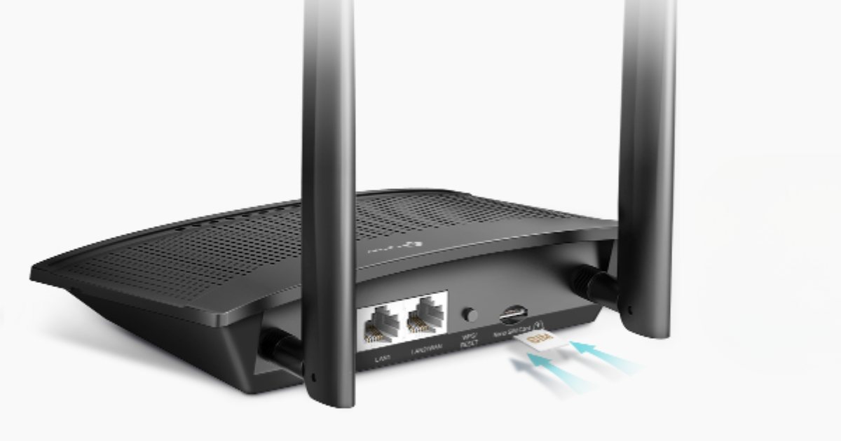 Router TP-Link MR100 - Mode Plug and Play yang Praktis