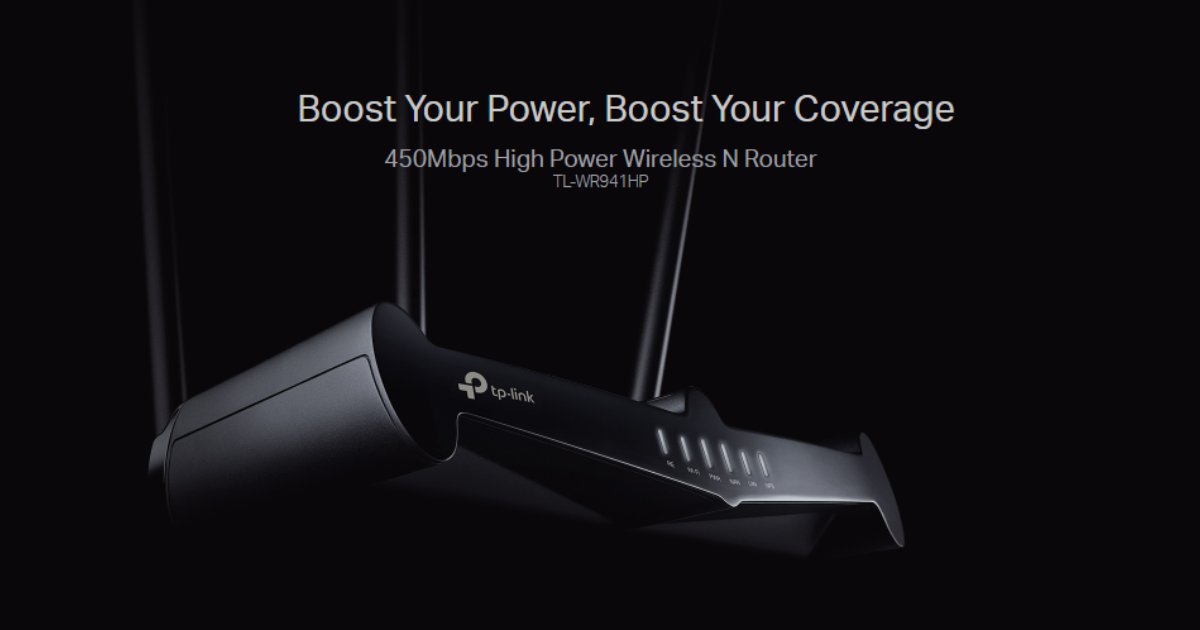 Router TP-Link WR941HP - Header