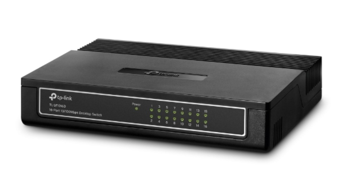 Switch TP-Link SF1016D - Mudah Digunakan