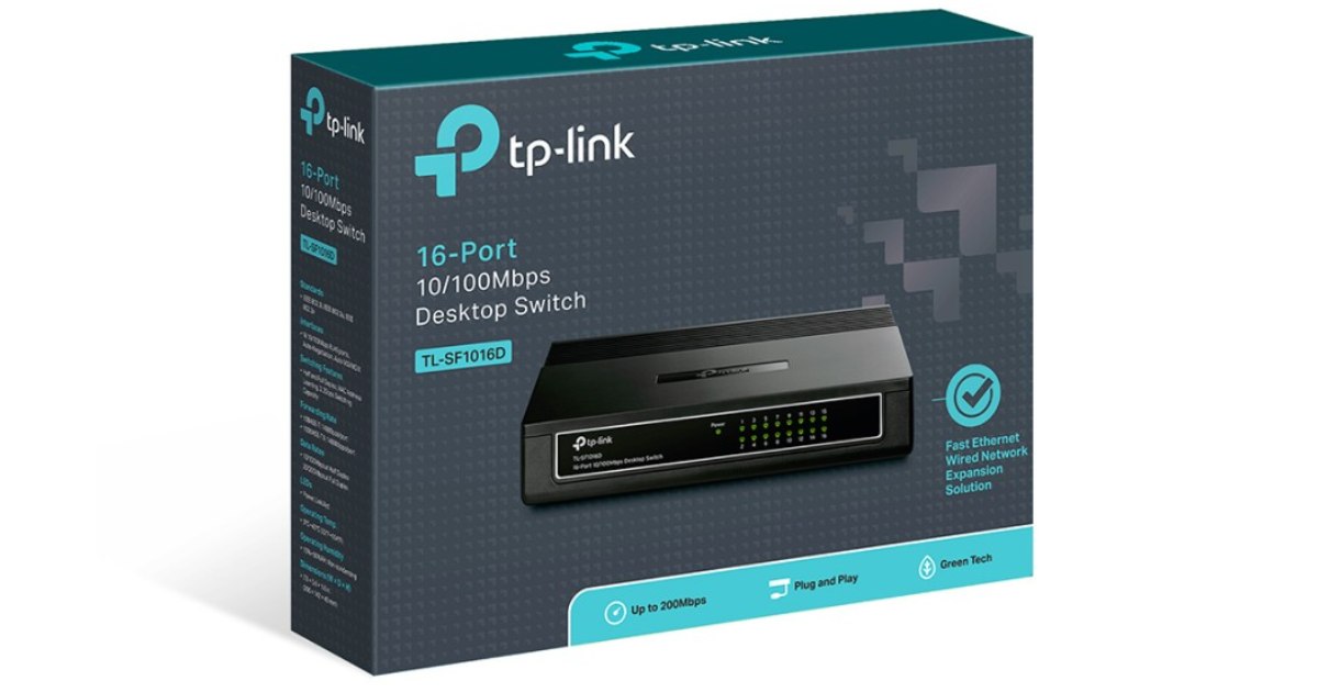 Switch TP-Link SF1016D - Performa