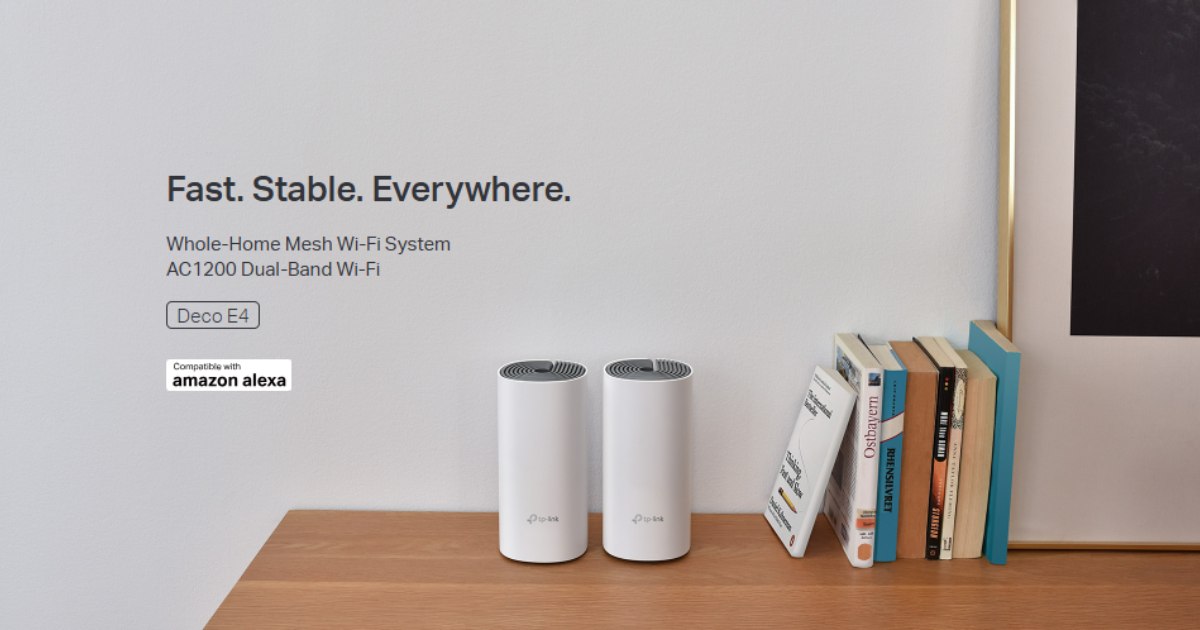 TP-LINK Deco E4 AC1200 - Header