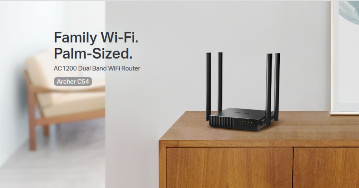 TP-Link Archer C54 - Header