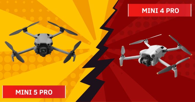 DJI Mini 5 Pro vs Mini 4 Pro: Perbedaan Spesifikasi & Fitur