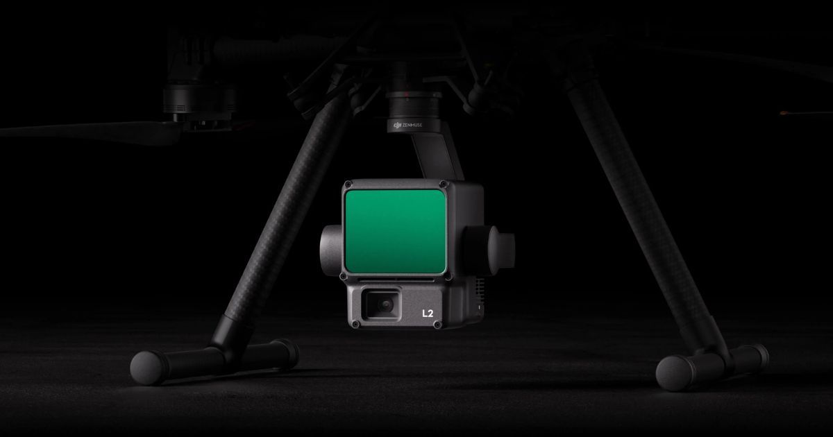 DJI ZENMUSE L2 - Kamera Menyatu dengan Frame