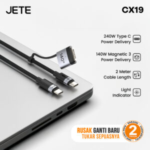 Kabel data JETE CX19 Magnetic 3 140W