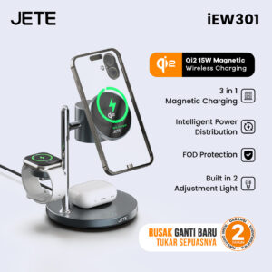 Wireless Charger JETE iEW301 QI2