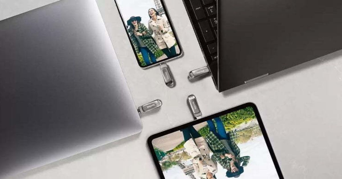 Flashdisk SanDisk Ultra Luxe USB Type-C - Kapasitas Penyimpanan Data Besar