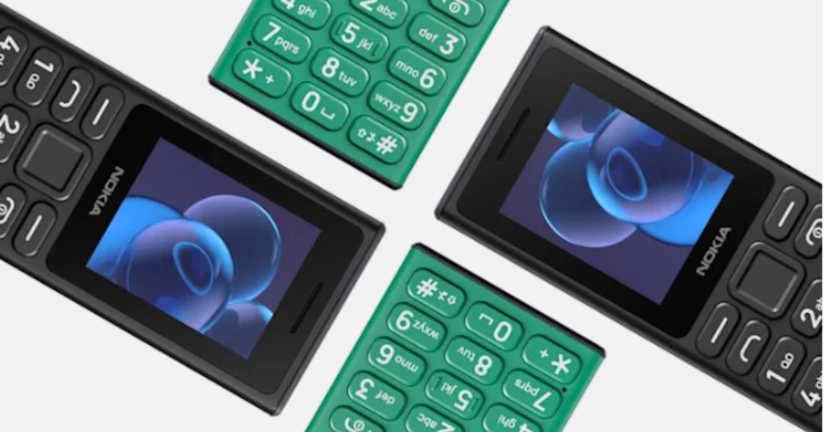 NOKIA 110 (2024) - Tombol yang Lebih Besar