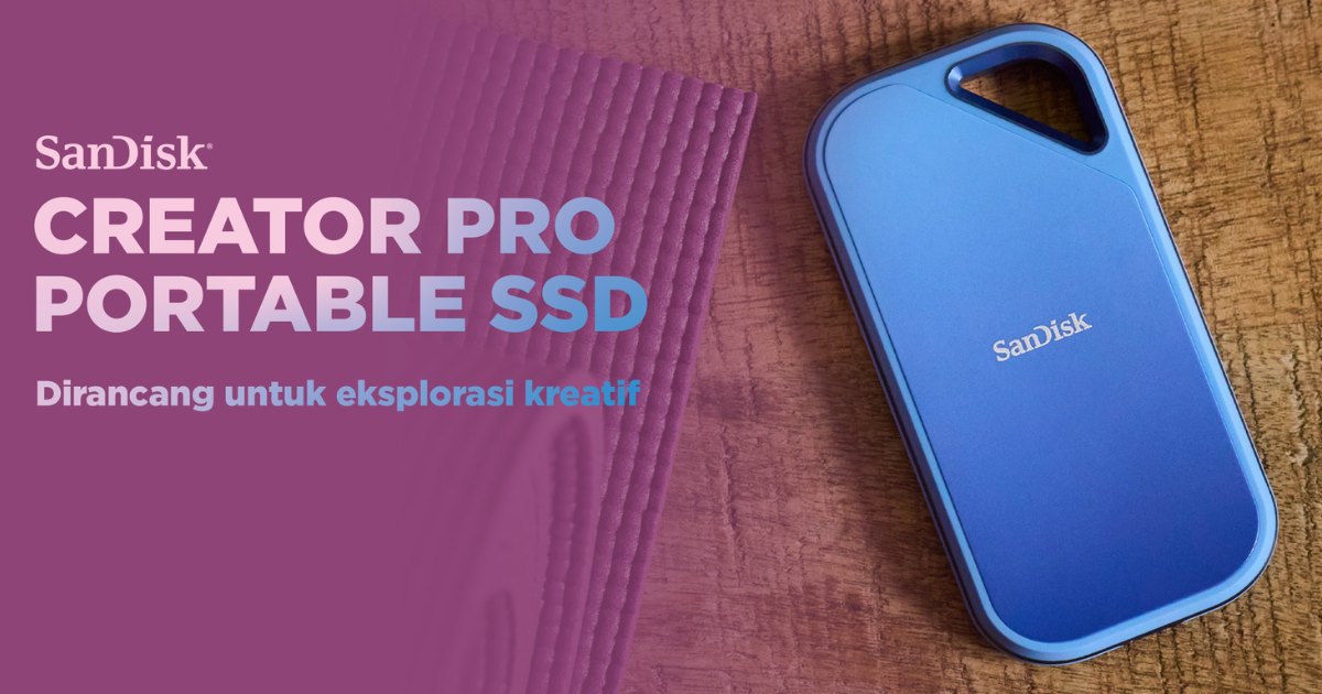 Portable SSD SanDisk Creator 1TB E81C - Kecepatan Transfer