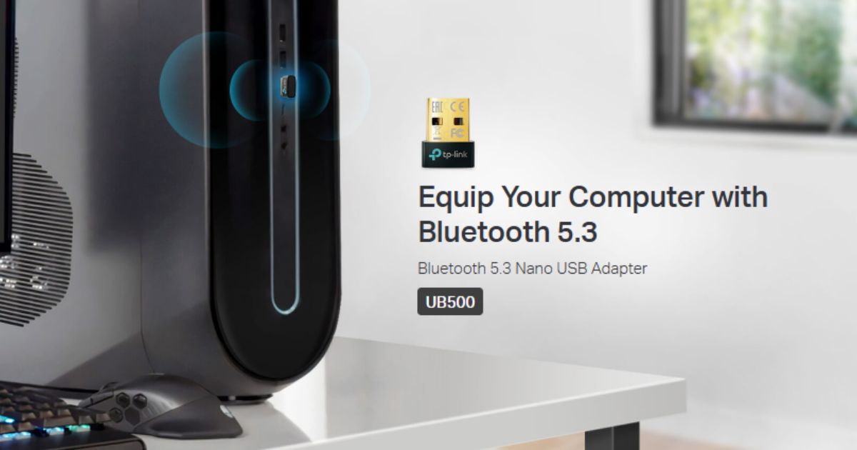 TP-Link UB500 - Header