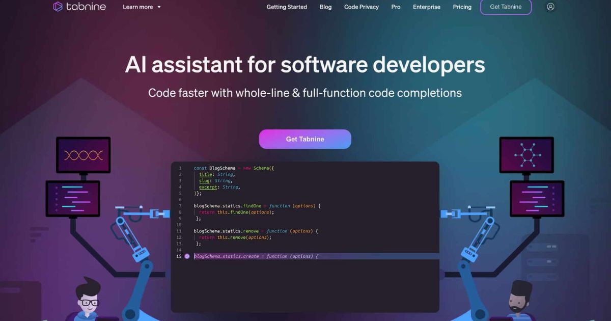 AI untuk Programmer - Tabnine