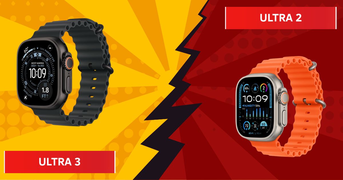 Apple Watch Ultra 3 vs Watch Ultra 2