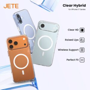 Case iPhone 17 Air Pro Max JETE Clear Hybrid