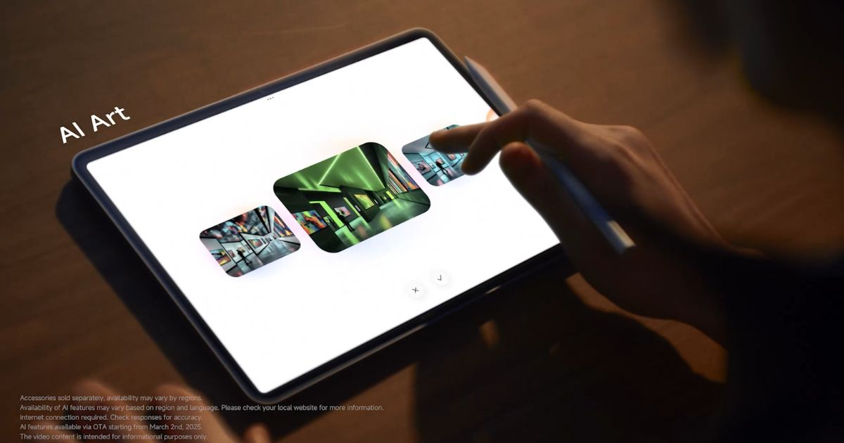 Layar Xiaomi Pad 7 Pro