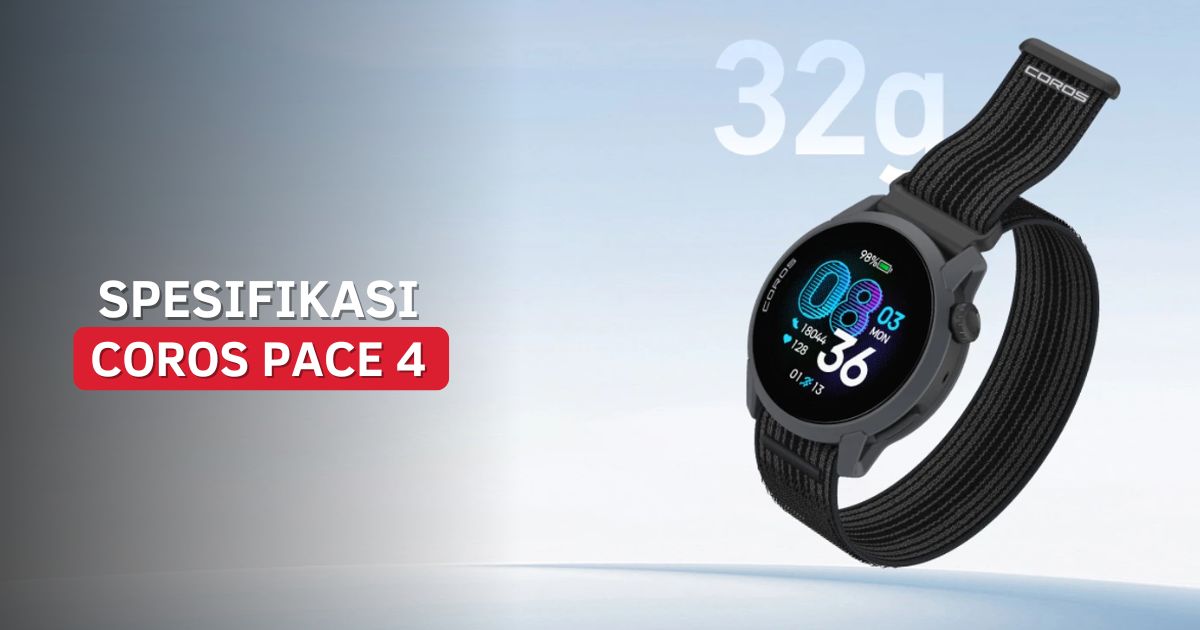 Spesifikasi Coros Pace 4