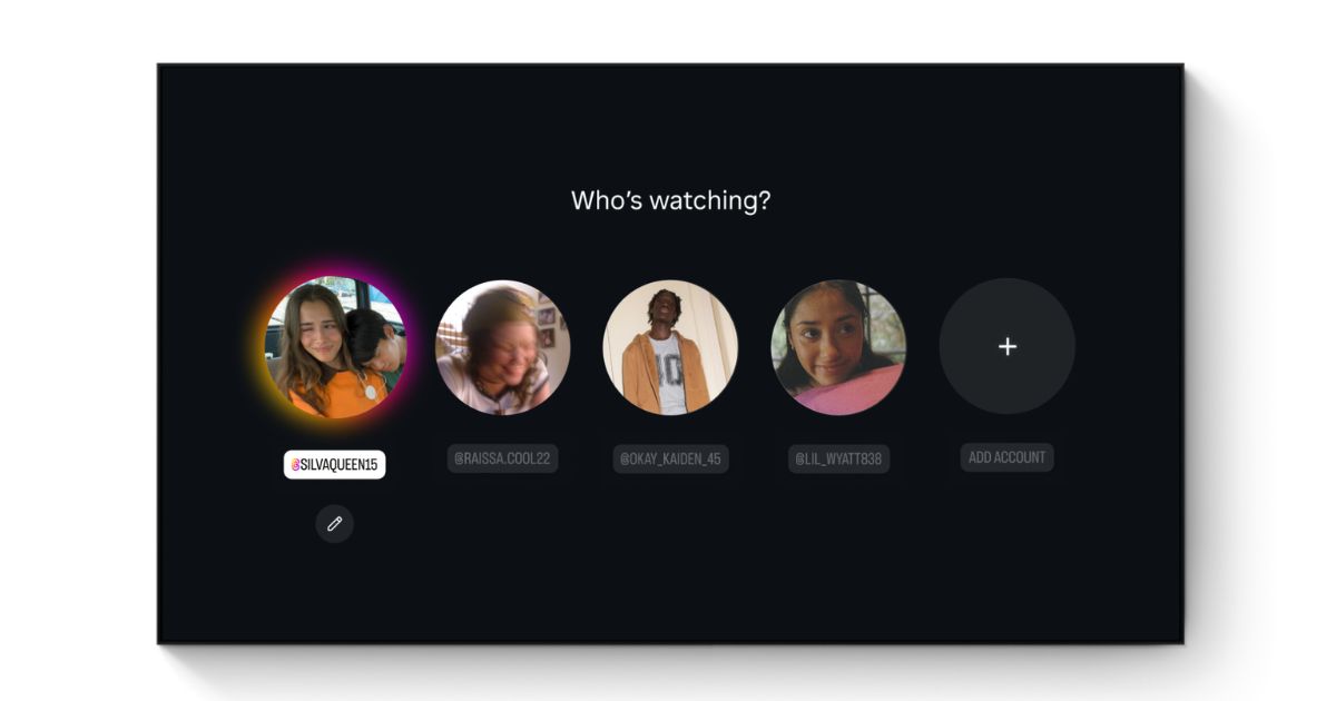 Instagram for TV