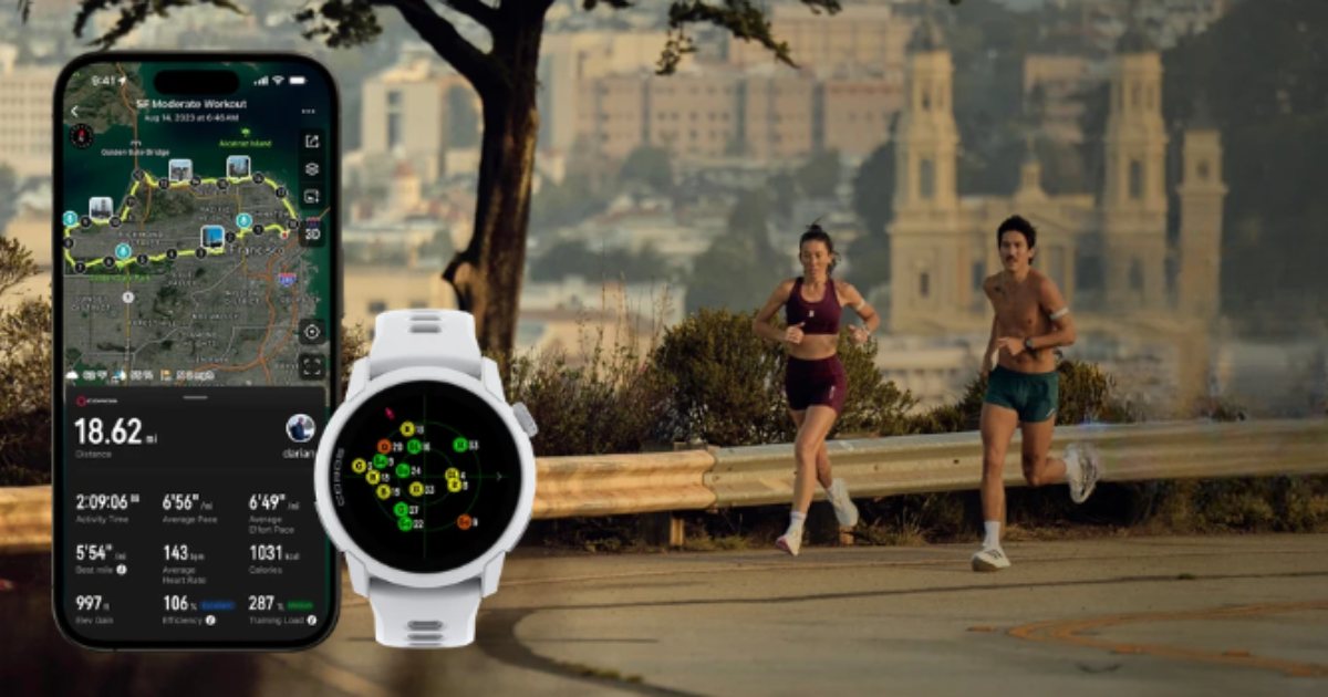 COROS PACE 4 - Navigasi Akurat dan Bisa Diandalkan