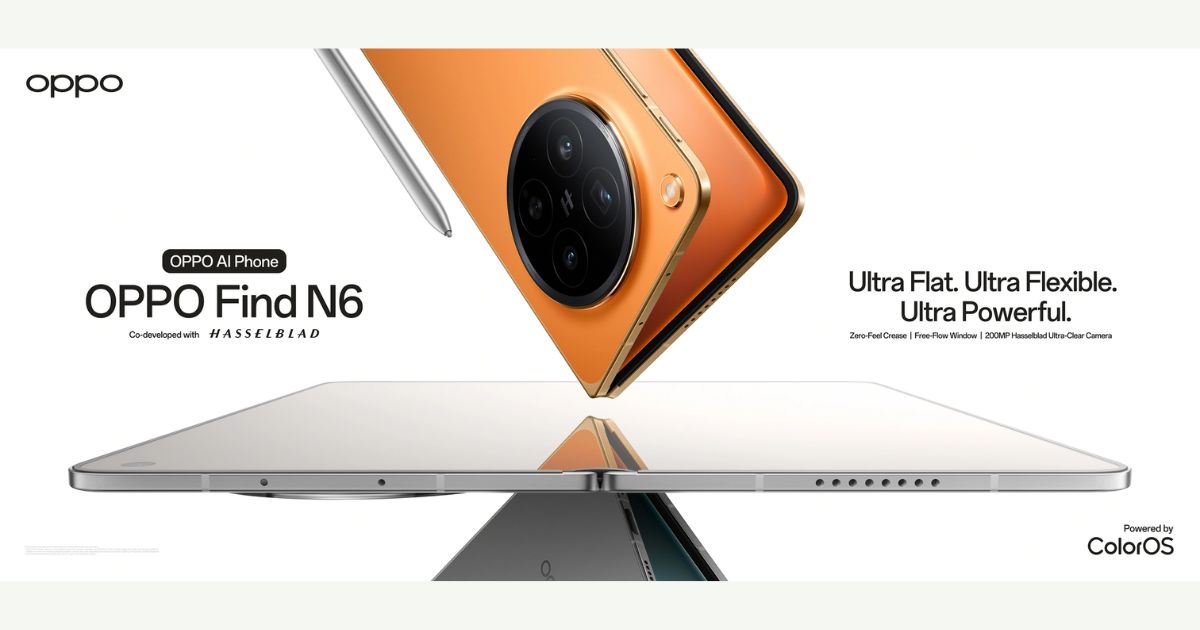 Desain Oppo Find N6