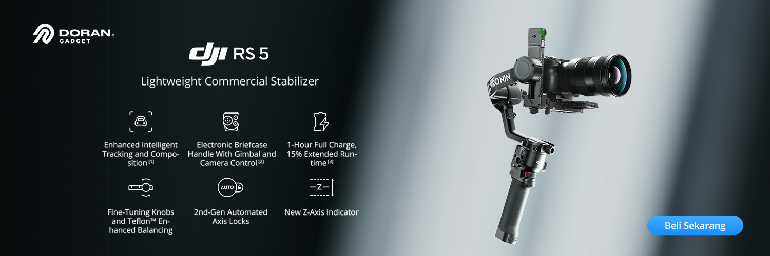 DJI RS 5 main banner landscape