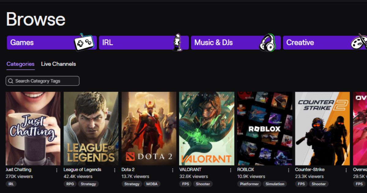 Cara Menentukan Niche di Twitch