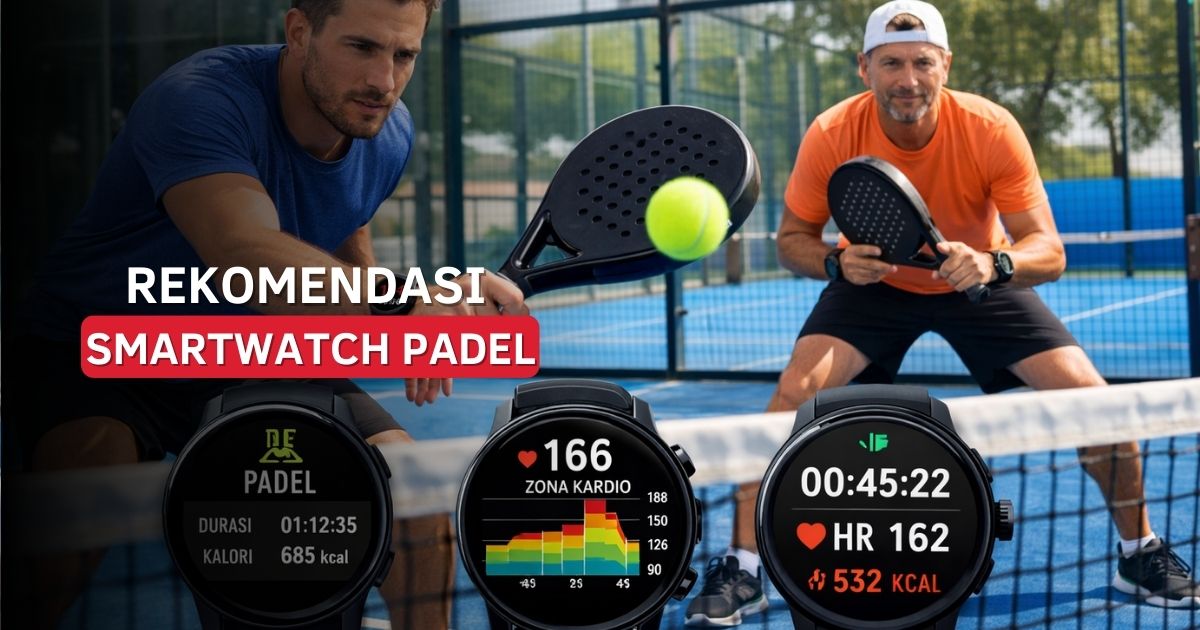 Rekomendasi Smartwatch Padel