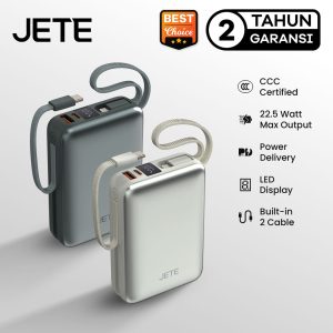 Powerbank JETE B7 20.000mAh -Tersertifikasi CCC
