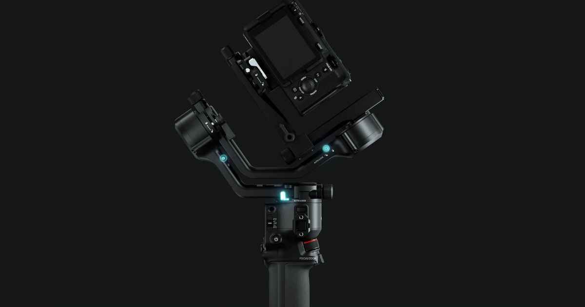 DJI RS5 - 2nd Gen Automated Axis Locks