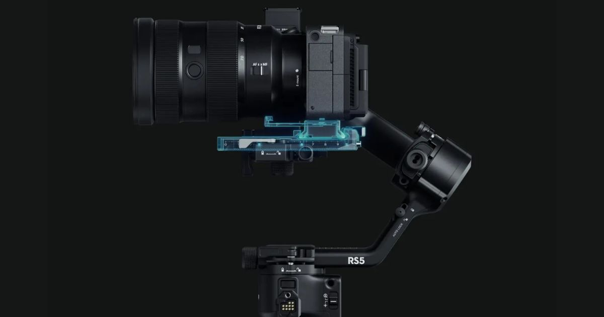 DJI RS5 - Pelat Quick Release