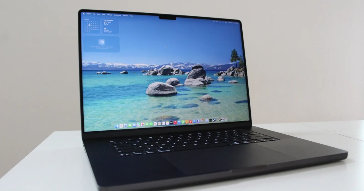 Desain MacBook Pro M5 Max